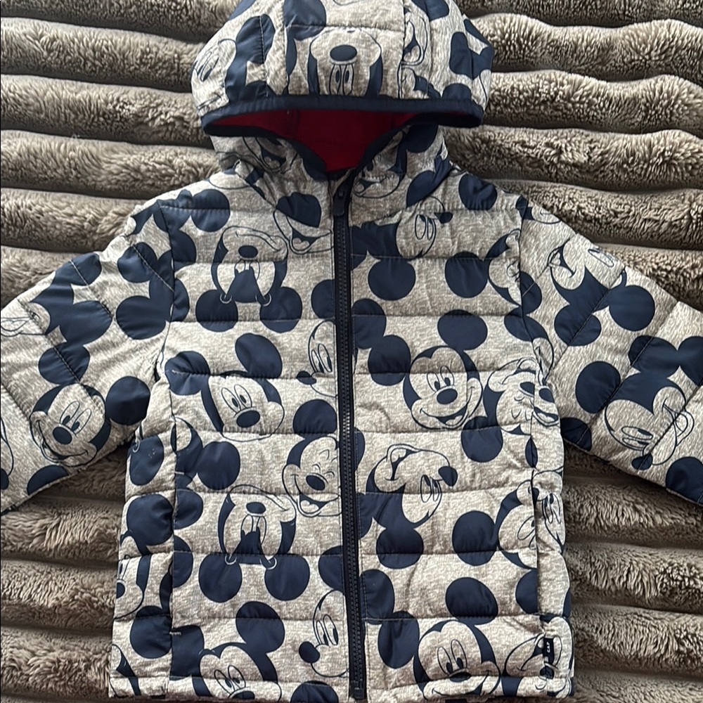Disney GAP Kids Mickey Mouse Puffer Coat